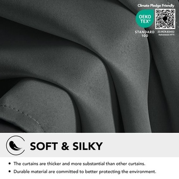 Zatemňovacie závesy Deconovo 240 x 140 cm