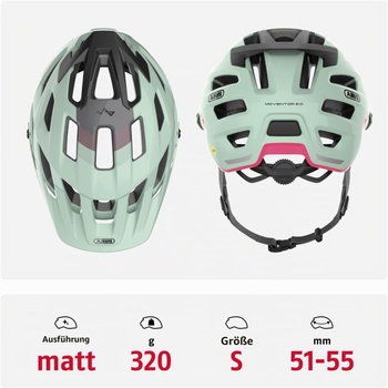 Helma Abus MTB Moventor 2.0 MIPS, veľ.