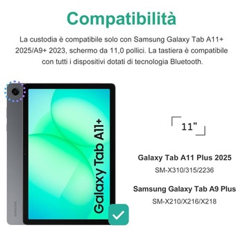 Pouzdro s klávesnicí IVEOPPE Samsung Tab A11