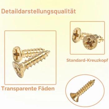 Súprava malých skrutiek M2 M2,5, 1200 kusov, skrutky do dreva, samorezné skrutky, dlhé 6 mm, 8 mm, 10 mm,