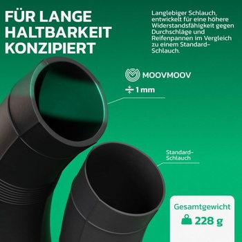 17-palcová duša MoovMoov pre pneumatiky 60/100-17, 70/70-17, 70/80-17, 2.00-17 a 2.25-17 - Pre