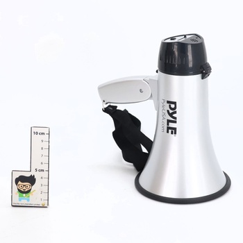 Pyle Megafon se sirénou, signální klakson – Sirénový megafon – Mini megafon pro děti a dospělé 20W,