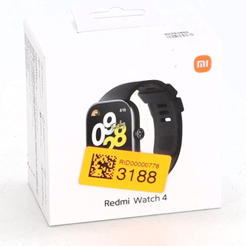 Chytré hodinky Xaomi Redmi Watch 4 čierne