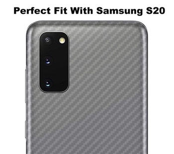 Ochranný zadný kryt s ochrannou fóliou pre Samsung Galaxy S20, [balenie 4 ks] 0,1mm ultratenký zadný