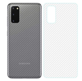 Ochranný zadný kryt s ochrannou fóliou pre Samsung Galaxy S20, [balenie 4 ks] 0,1mm ultratenký zadný