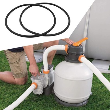 Sada 4 O-kroužků na víko pískového filtru P6563 (125x115x5 mm) - Kompatibilní s Bestway Flowclear
