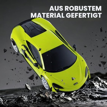 McLaren 570S oficiálne licencované auto na diaľkové ovládanie 1:24 2,4 GHz F1 RC auto zelené závodné