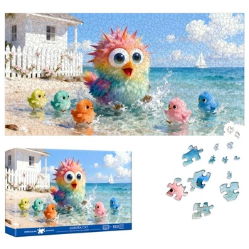 Reofrey 1000dielne puzzle - Ocean Chick Party, špeciálny…