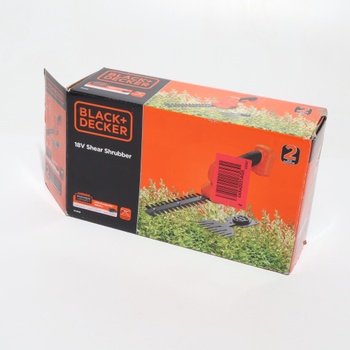 Elektrické nožnice na trávu Black + Decker