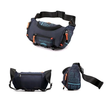 IBLUELOVER Pánska náprsná taška, crossbody taška, vonkajšia taška cez rameno, veľkokapacitné