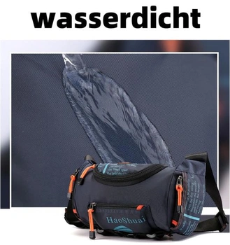 IBLUELOVER Pánska náprsná taška, crossbody taška, vonkajšia taška cez rameno, veľkokapacitné