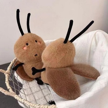 NatureMan Plyšová hračka šváb 24,8 cm, Plyšový šváb, Měkké plyšové zvířátko, Hračka, Ošklivý,