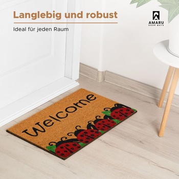 Kokosová lienková rohožka AMARU DOOR MATS