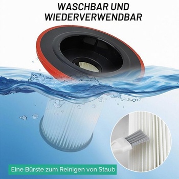 3dielna sada filtrov do vysávača kompatibilná s Bosch Unlimited Gen 2 Series 8, plastový materiál, sa