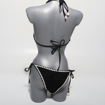 Dámske bikiny GORGLITTER 2dielne vel.L čierna