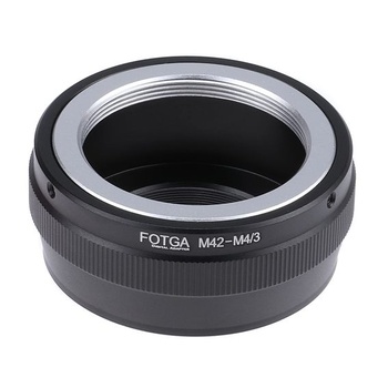 Adaptérový krúžok objektívu Hersmay M42-M4/3 z bajonetu M42 42 mm na bajonet Micro Four Thirds MFT
