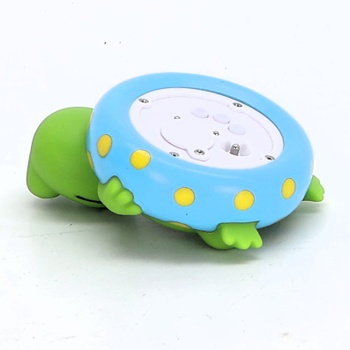 Doli Yearning Frog dětský teploměr do koupele pro batolata, plovoucí hračka do koupele, teploměr do