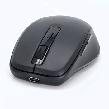 Seeda Bezdrôtová myš LED, Dobíjacia bezdrôtová myš s Mouse Jiggler, Tichá 2,4G USB bezdrôtová myš