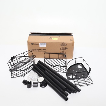 Teleskopický regál PureJoy 81–312 cm čierna
