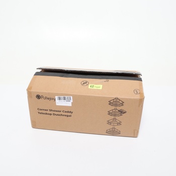 Teleskopický regál PureJoy 81–312 cm čierna
