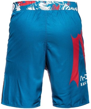 Hardcore Training MMA Fight Shorts Pánské BJJ No Gi Grappling Kampfsport M Tyrkysově modré