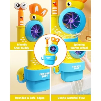 Humzo Toddler Bath Toys pre Kids Ages 2-4