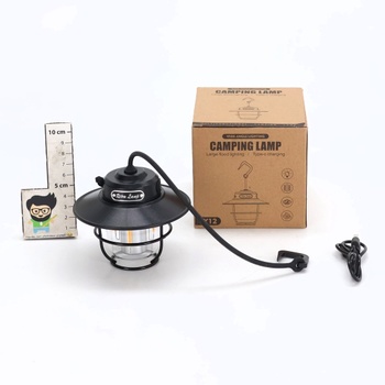 Kempingová lampa Beuaati dobíjacia, retro