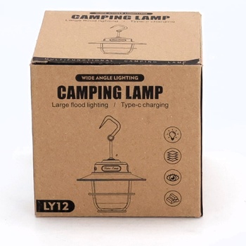 Kempingová lampa Beuaati dobíjacia, retro