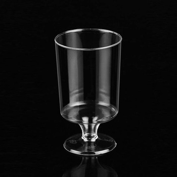 KAHEIGN 60 ks mini dezertných téglikov, 100ml plastové okrúhle dezertné misky, priehľadné opakovane