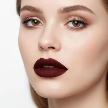 Matný rúž Oulac Liquid Matte Lipstick, mahagónové rúže, dlhotrvajúci, intenzívny farebný
