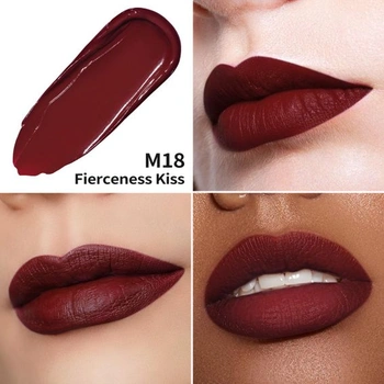 Matný rúž Oulac Liquid Matte Lipstick, mahagónové rúže, dlhotrvajúci, intenzívny farebný