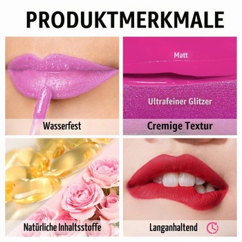 Matný rúž Oulac Liquid Matte Lipstick, mahagónové rúže, dlhotrvajúci, intenzívny farebný