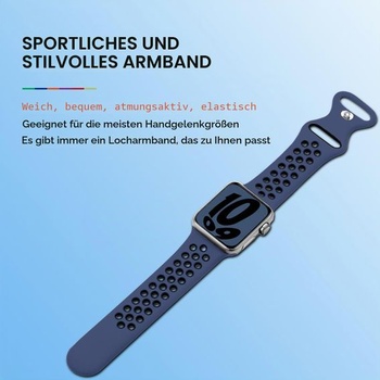 Športový remienok kompatibilný s Apple Watch 44 mm 42 mm 45 mm 46 mm 49 mm 38 mm 40 mm 41 mm,