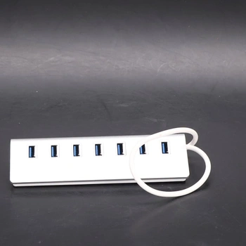 Herfair USB 3.0 Hub se 4 porty pro vysokorychlostní přenos dat, USB Hub 4 USB datové porty, USB Hub