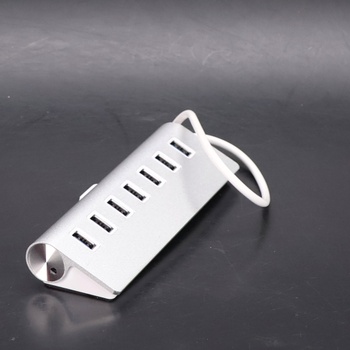 Herfair USB 3.0 Hub se 4 porty pro vysokorychlostní přenos dat, USB Hub 4 USB datové porty, USB Hub