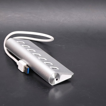 Herfair USB 3.0 Hub se 4 porty pro vysokorychlostní přenos dat, USB Hub 4 USB datové porty, USB Hub