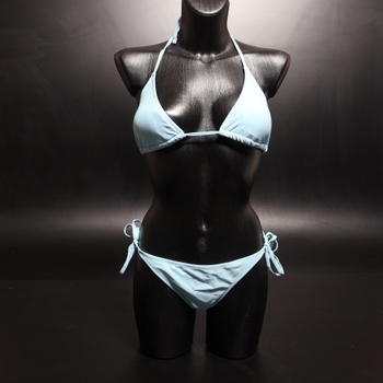 SHEKINI Bikiny pre ženy, sexy klasický trojuholníkový top s odhaleným zadkom, nastaviteľný