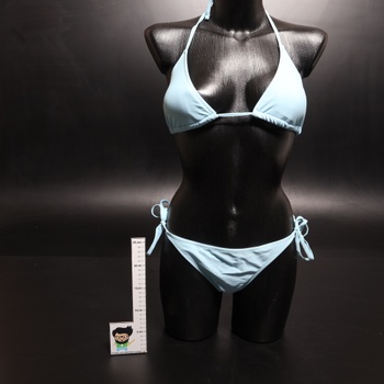 SHEKINI Bikiny pre ženy, sexy klasický trojuholníkový top s odhaleným zadkom, nastaviteľný