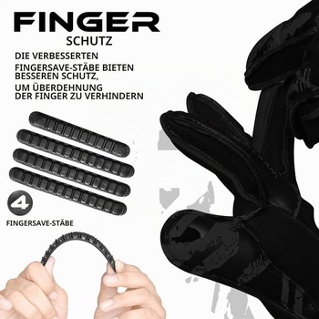 Brankárske rukavice WESTWOOD FOX Fingersave pre futbalových brankárov pre deti, mládež a dospelých, od
