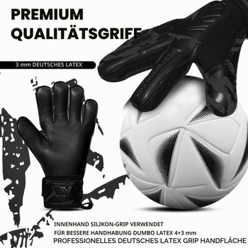 Brankárske rukavice WESTWOOD FOX Fingersave pre futbalových brankárov pre deti, mládež a dospelých, od