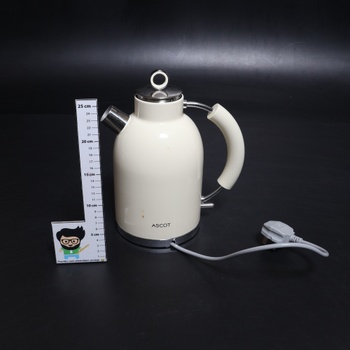 ASCOT Kettle Electric, Cordless-Fast-Boil,