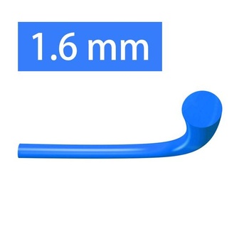 Struna do vyžínača FEPITO 1,6 mm x 100 m guľatá nylonová struna