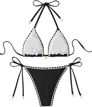 Dámske bikiny GORGLITTER 2dielne vel.L čierna