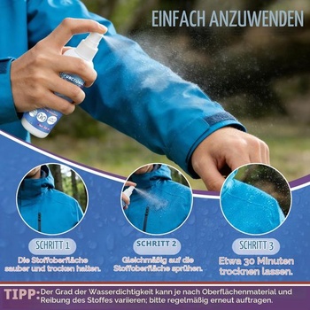 Wansiven Impregnační sprej, Impregnační sprej na textil 200 ml – Výkonný impregnační sprej s