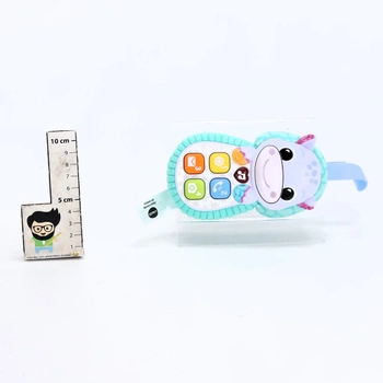 VTech Baby Hippo Mobile – Hrací telefon v hroším vzhledu s 5 písničkami a 15 melodiemi – Pro děti