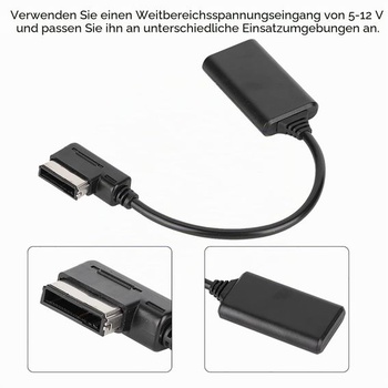 Adaptér rozhrania Tbest AMI Bluetooth audio kábel Hudobný audio mediálny prijímač hudobné rozhranie