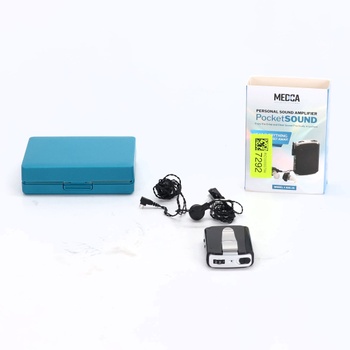 MEDca - Pocket Voice Enhancer Device s prídavnou sadou slúchadiel a mikrofónu Duo Mic/Ear Plus,