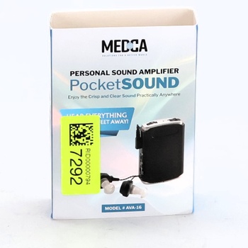 MEDca - Pocket Voice Enhancer Device s prídavnou sadou slúchadiel a mikrofónu Duo Mic/Ear Plus,
