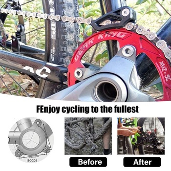 Vodítko reťaze bicykla, kovový kryt reťaze pre horské bicykle - 1 kus, ľahký kryt reťaze