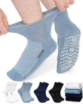 Diabetické ponožky pre mužov a ženy: Protišmykové ponožky…